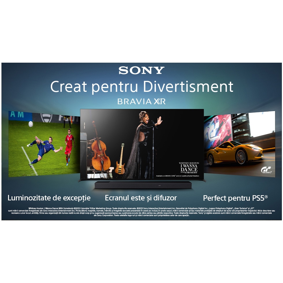 Televizor Sony BRAVIA OLED 83A80L, 210 cm, Smart Google TV, 4K