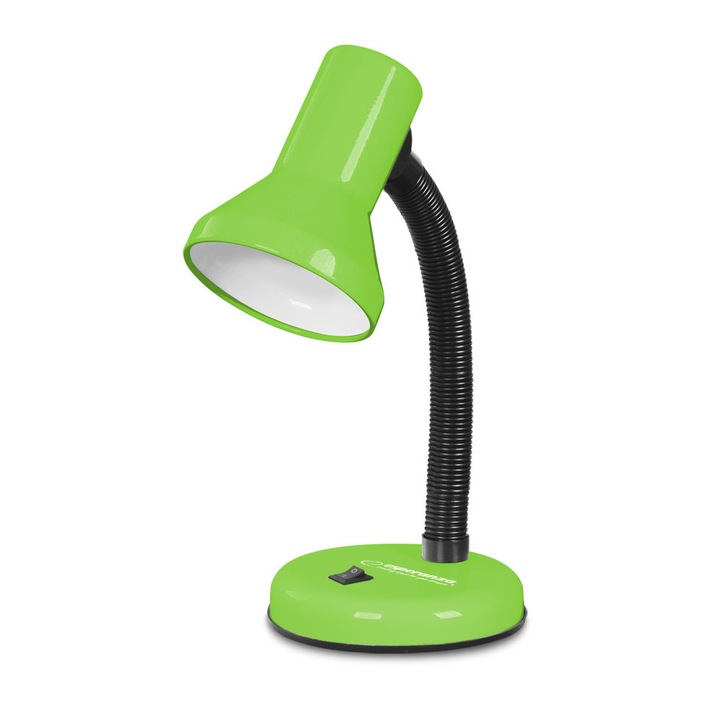 Esperanza Alatair asztali lámpa, E27 foglalat, zöld