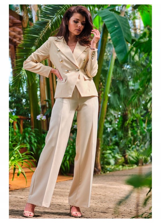 dama, Awama, Poliester, Bej, Bej