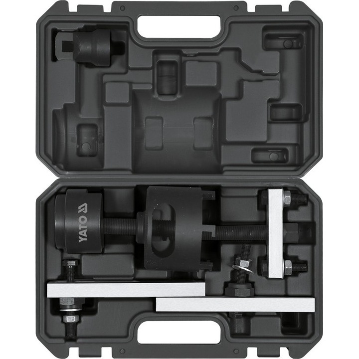 Комплект за поддръжка на съединител, Yato, въглеродна стомана, 6 части, черен