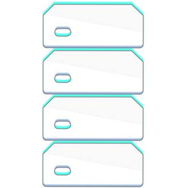 4x telefon kamera fólia készlet, 3mk, ROG 6/6 Pro-hoz, átlátszó