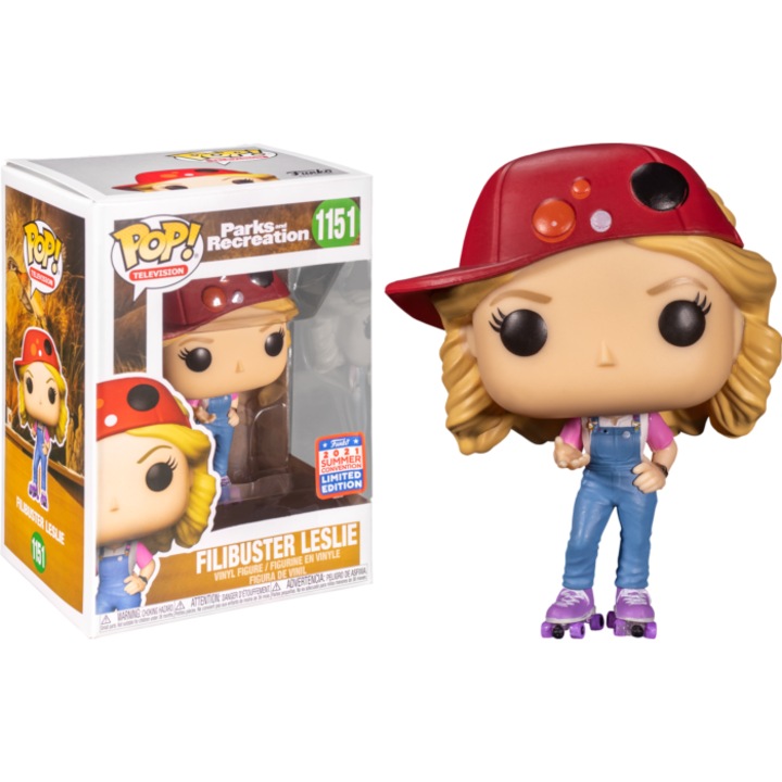 Játékfigura Funko POP! Parks Recreation, Filibuster Leslie 1151, 10cm