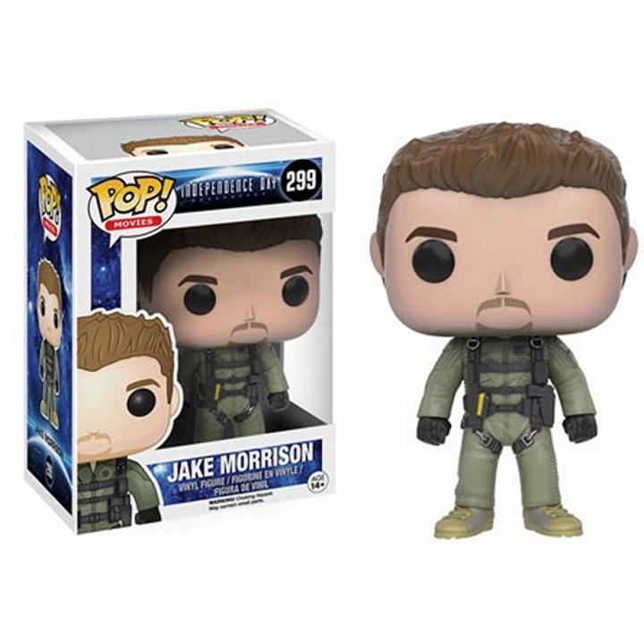 Figurák Funko POP VINYL Movies: Independence Day - Jake Morrison