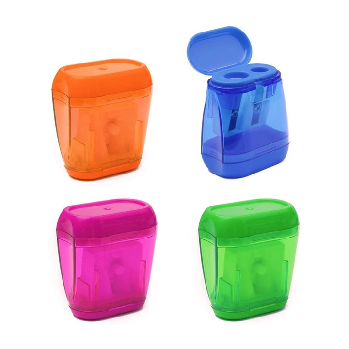 Set 4 ascutitori, Parafasa, Multicolor