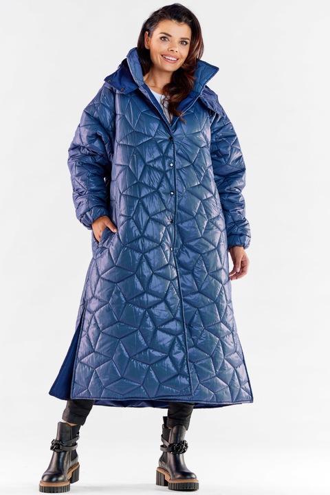 Дамско яке, Awama, Полиестер, Синьо, SM