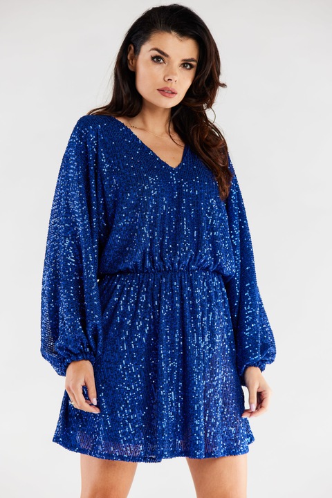 Sukienka A485 - Blue - One size