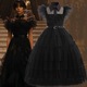 Rochie neagra model Wednesday