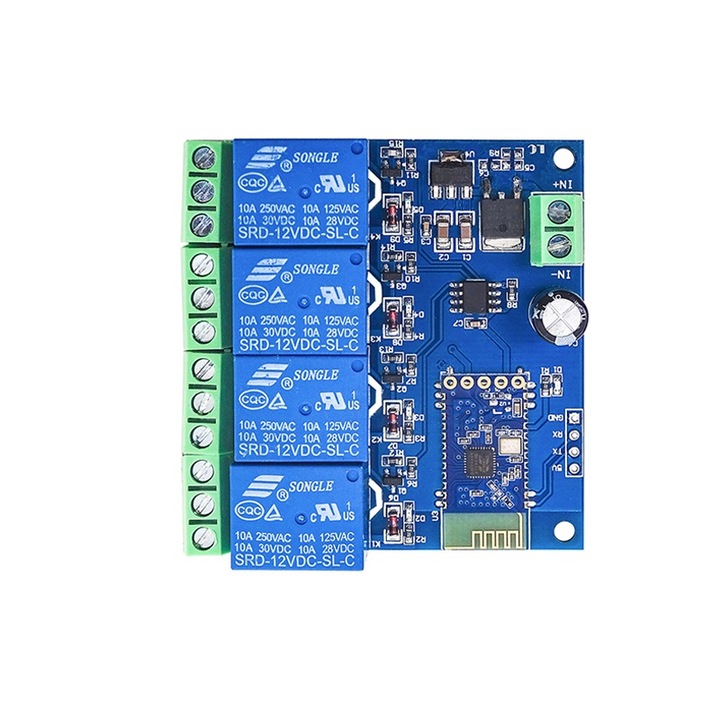 Релеен модул Arduino, Bluetooth JDY-31, 12V