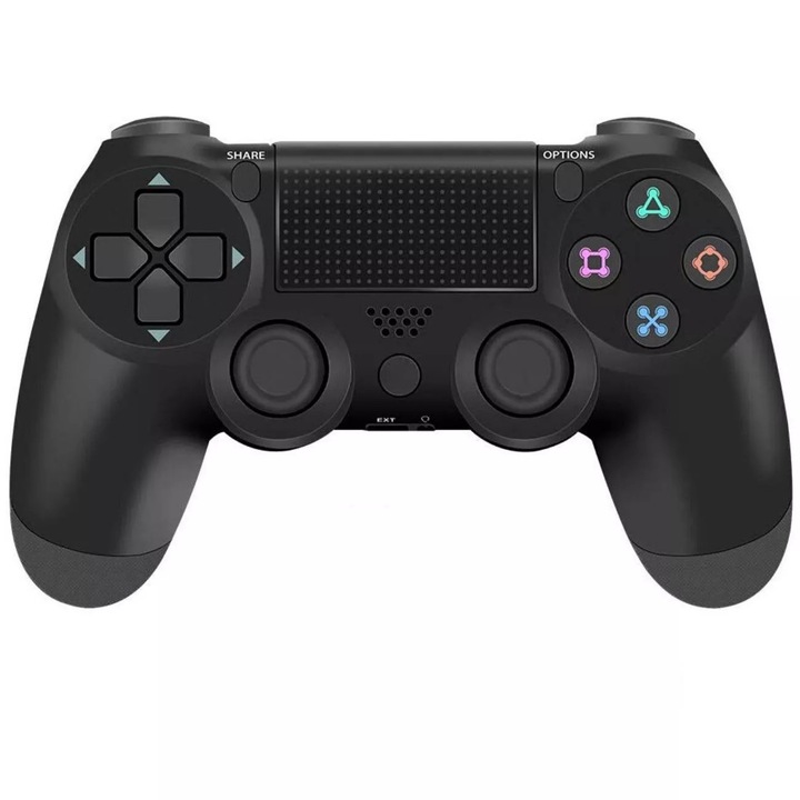 PowerLead vezeték nélküli kontroller Playstation4-hez, Doubleshock, fekete, USB-kábel