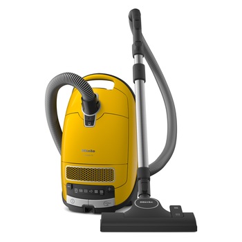 Aspirator cu sac SGDF5, Miele Complete C3 Flex, 890 W, galben