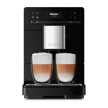 Espressor automat Miele CM 5310 Silence, capacitate rezervor apa 1.3 l, 2 duze cafea, functie OneTouch for Two, Sistem decalcifiere, Setare grad macinare, negru