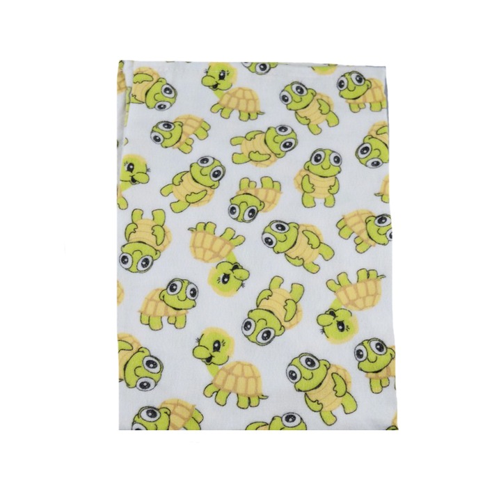 Scutec din finet reutilizabil 80 x 60 cm pentru bebelusi Mini Junior 8060-A6 0 luni +