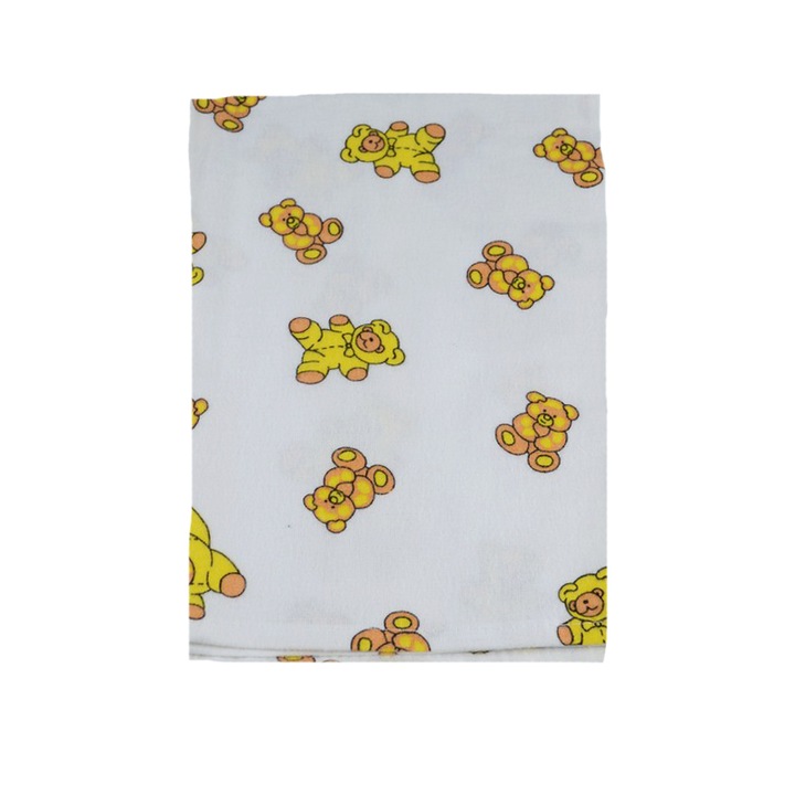 Scutec din finet reutilizabil 80 x 60 cm pentru bebelusi Mini Junior 8060-A7 0 luni +