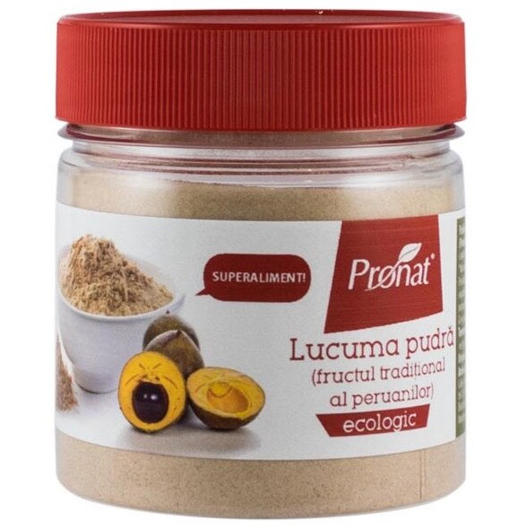 Pudra de Lucuma Bio, Pronat, 90 g