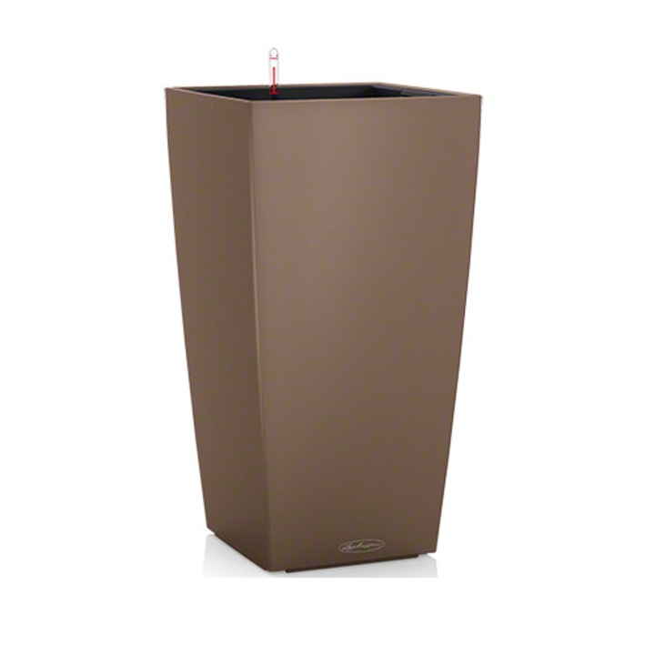 Ghiveci Lechuza Cubico Color 30/56CM - set complet nutmeg 13133