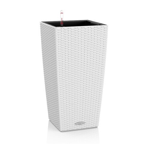 Ghiveci Lechuza Cubico Cottage 30/56 CM - set alb 15226