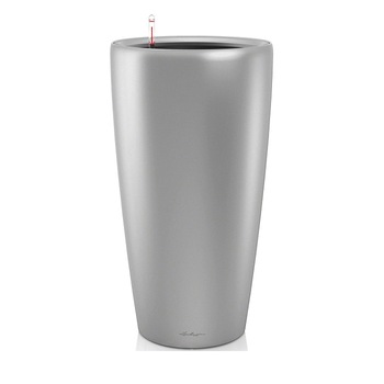 Ghiveci Lechuza Rondo Premium 32/56CM - set argintiu 15788 Ghiveci Lechuza Rondo Premium 32/56CM - set argintiu 15788