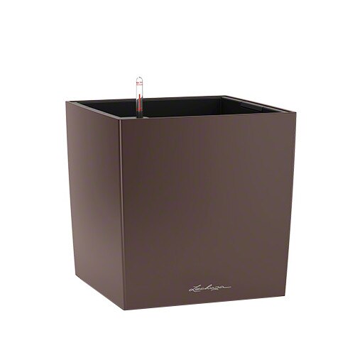 Ghiveci Lechuza Cube Premium 40 - set espresso 16361