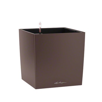 Ghiveci Lechuza Cube Premium 40 - set espresso 16361 Ghiveci Lechuza Cube Premium 40 - set espresso 16361