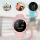 Ceas Smartwatch FD, HODIY, Silicon, Compatibil cu Android/iOS, Bluetooth, Roz