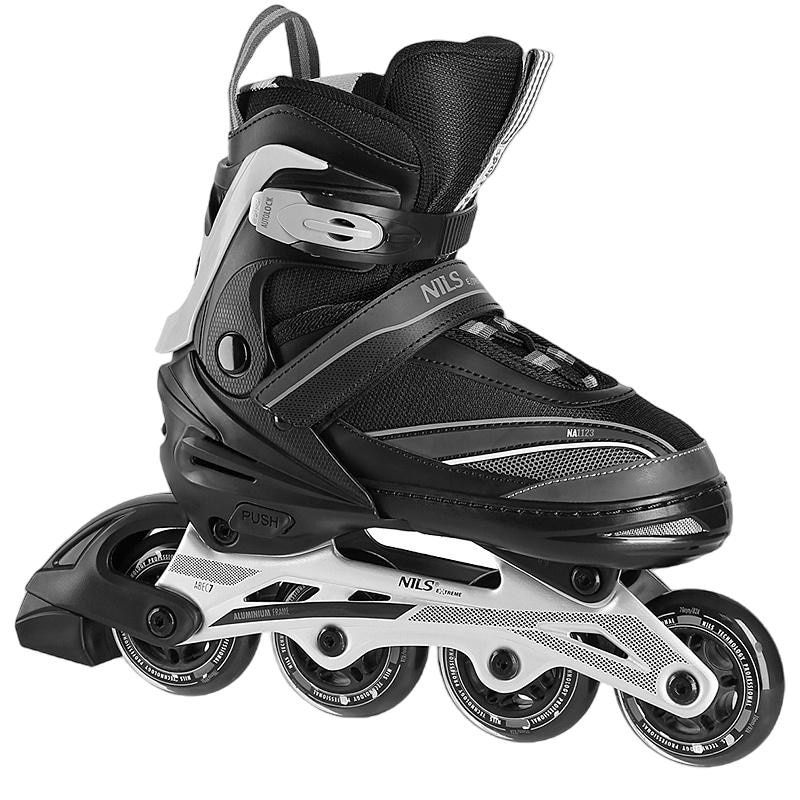 New Sports Inliner noir/bleu ABEC 7 taille 35-38
