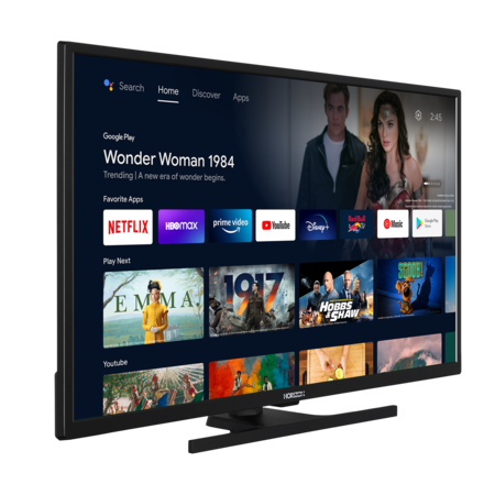 Телевизор Horizon LED 32HL7390H/C, 32" (80 см), Smart Android, HD, Клас F