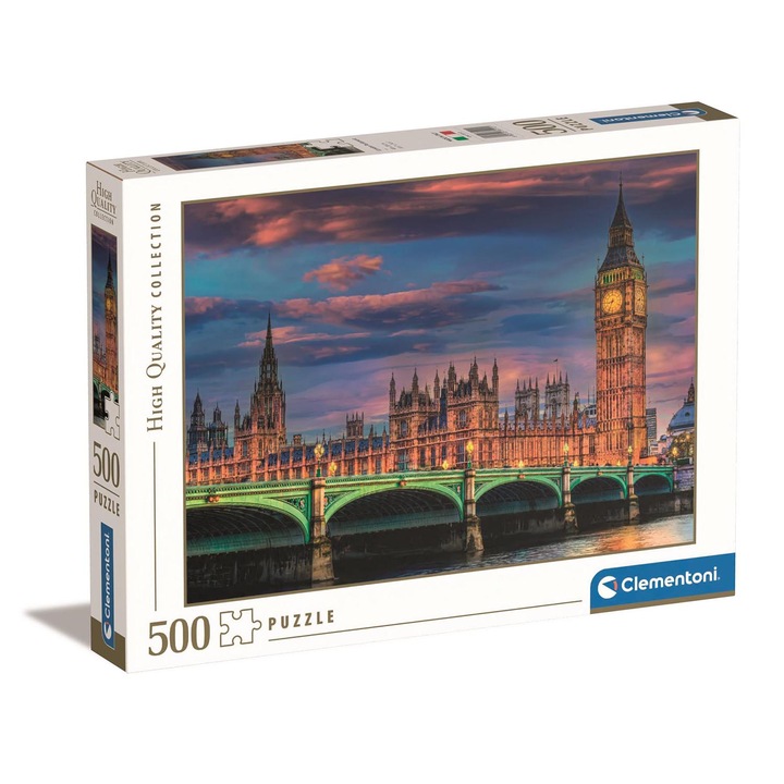 Пъзел, Clementoni, London Parliament, 500 части