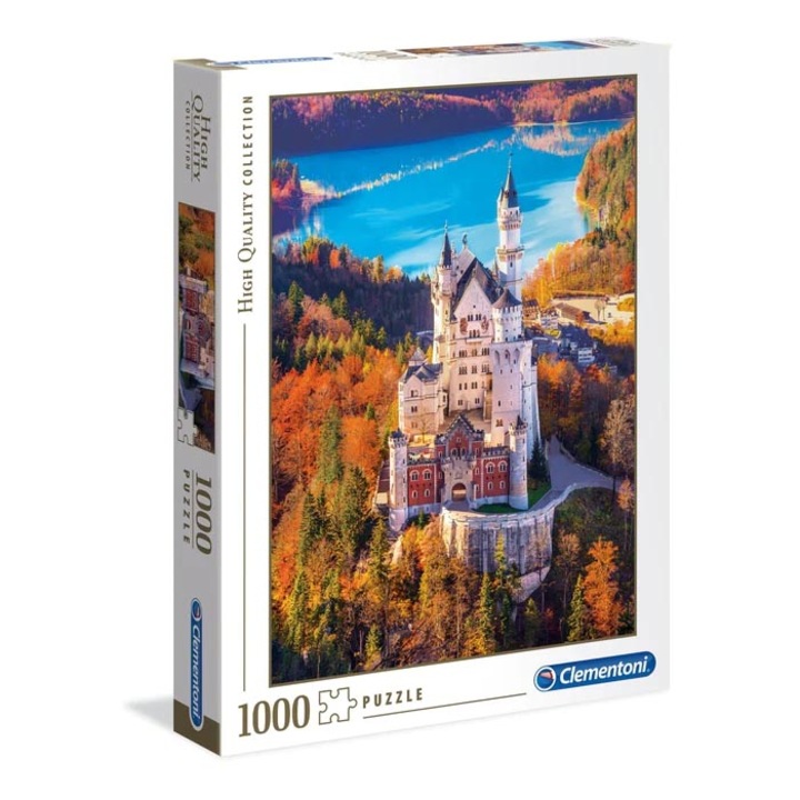 Пъзел, Clementoni, High Quality Collection, есента на Нойшванщайн, 1000 бр.