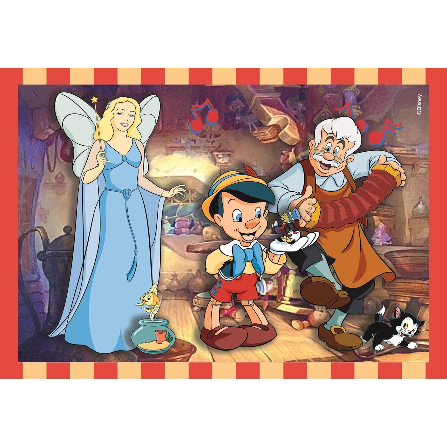 Puzzle, Clementoni, Disney Classics, Colectie, 4 in 1 - eMAG.ro