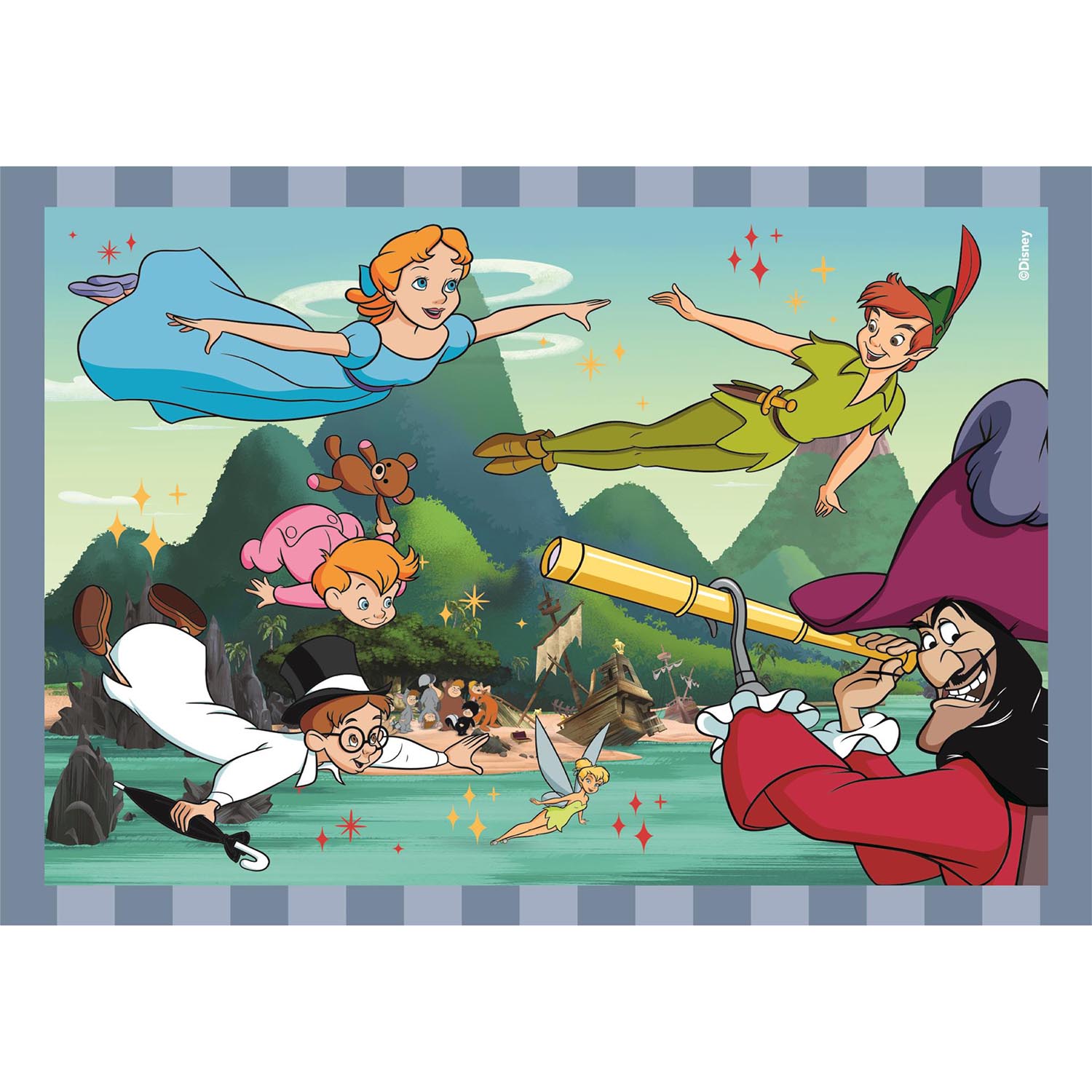 Puzzle, Clementoni, Disney Classics, Colectie, 4 in 1 - eMAG.ro