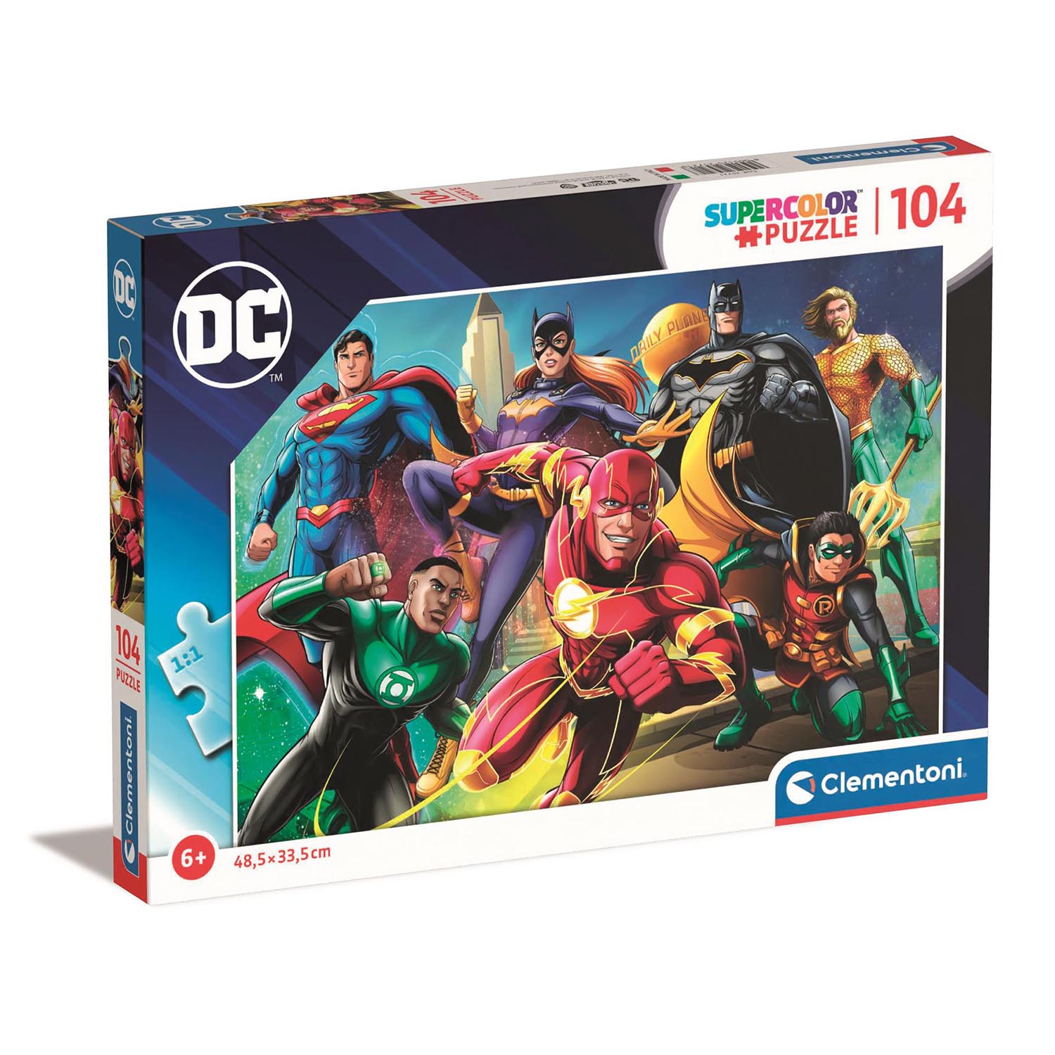 Clementoni SuperColor puzzle, DC Comics, 104 db - eMAG.hu