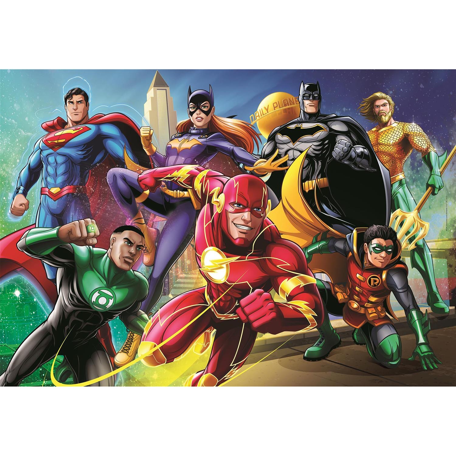 Clementoni SuperColor puzzle, DC Comics, 104 db - eMAG.hu