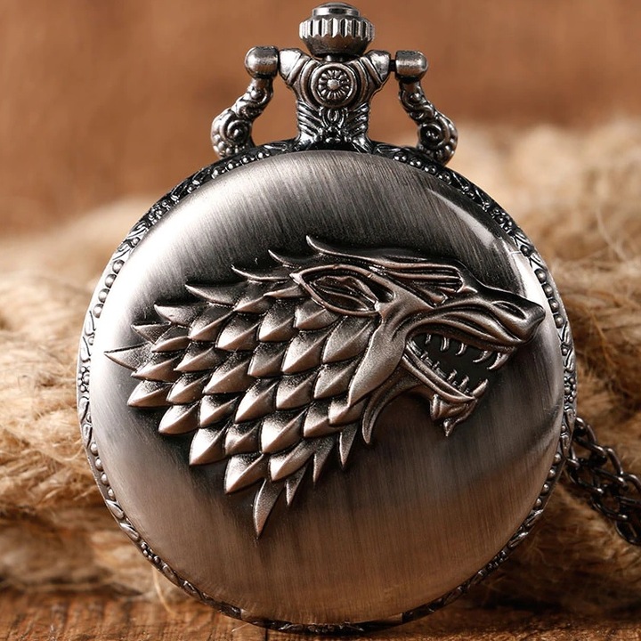 Джобен часовник Stark-Black KP5235, кварц, сплав, сплав