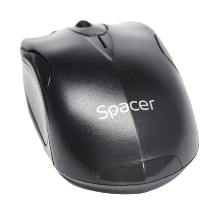 Мишка Spacer SPMO-M11, Жична Черна