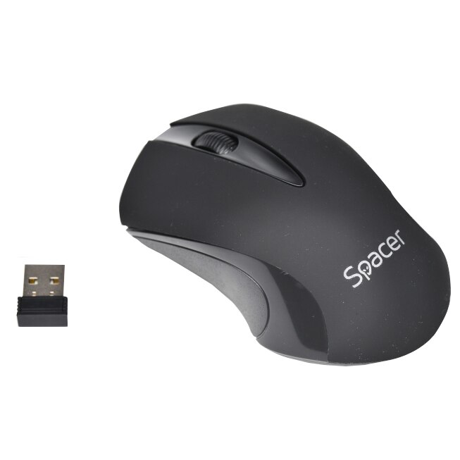 climax On the ground Extremely important Mouse wireless Spacer SPMO-W12, Negru - eMAG.ro