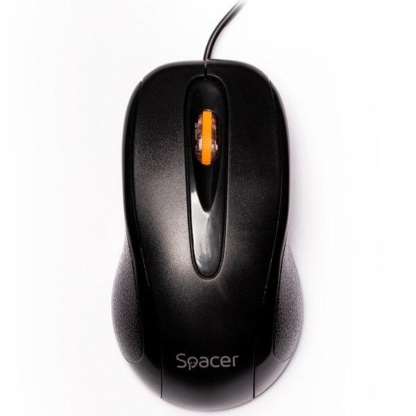 Mouse Spacer SPMO-F01, Negru