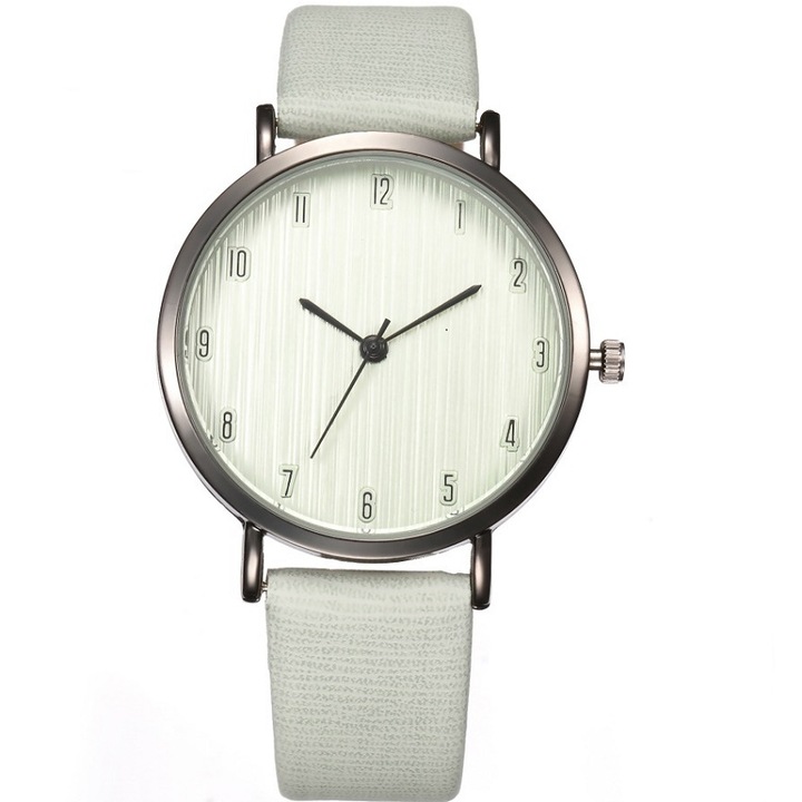 Óra, KP13021, Rozsdamentes acél, 22,5 cm, Világos zöld