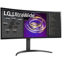 Monitor curbat, LG 34WP85CP-B.AEU, 34 inchi, 3440x1440, 21:9, 60Hz, 5ms, 1000:1, 300cd, difuzor, HDMI, DP, USB-C, negru