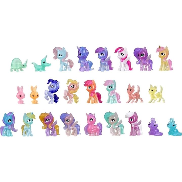 Set 25 de figurine My Little Pony, Snow Party Contdown, Calendar advent, 6.7 x 40.6 x 26.7 cm