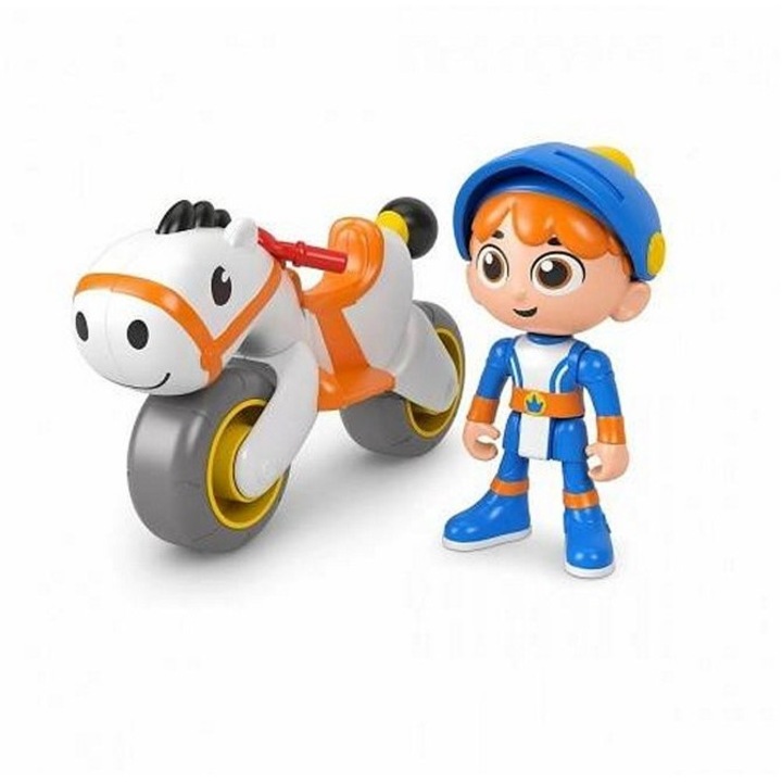 Set 2 figurine Gus Micul Mare Cavaler Gus si Ponei, Mattel, 8cm