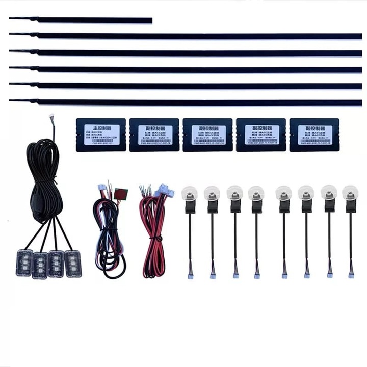 Xentech Light RGB 18 части Ambient Light Kit за автомобилен интериор Symphony