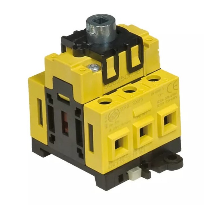 Intrerupator rotativ cu tija 3P 32A - SQ025003B Giovenzana