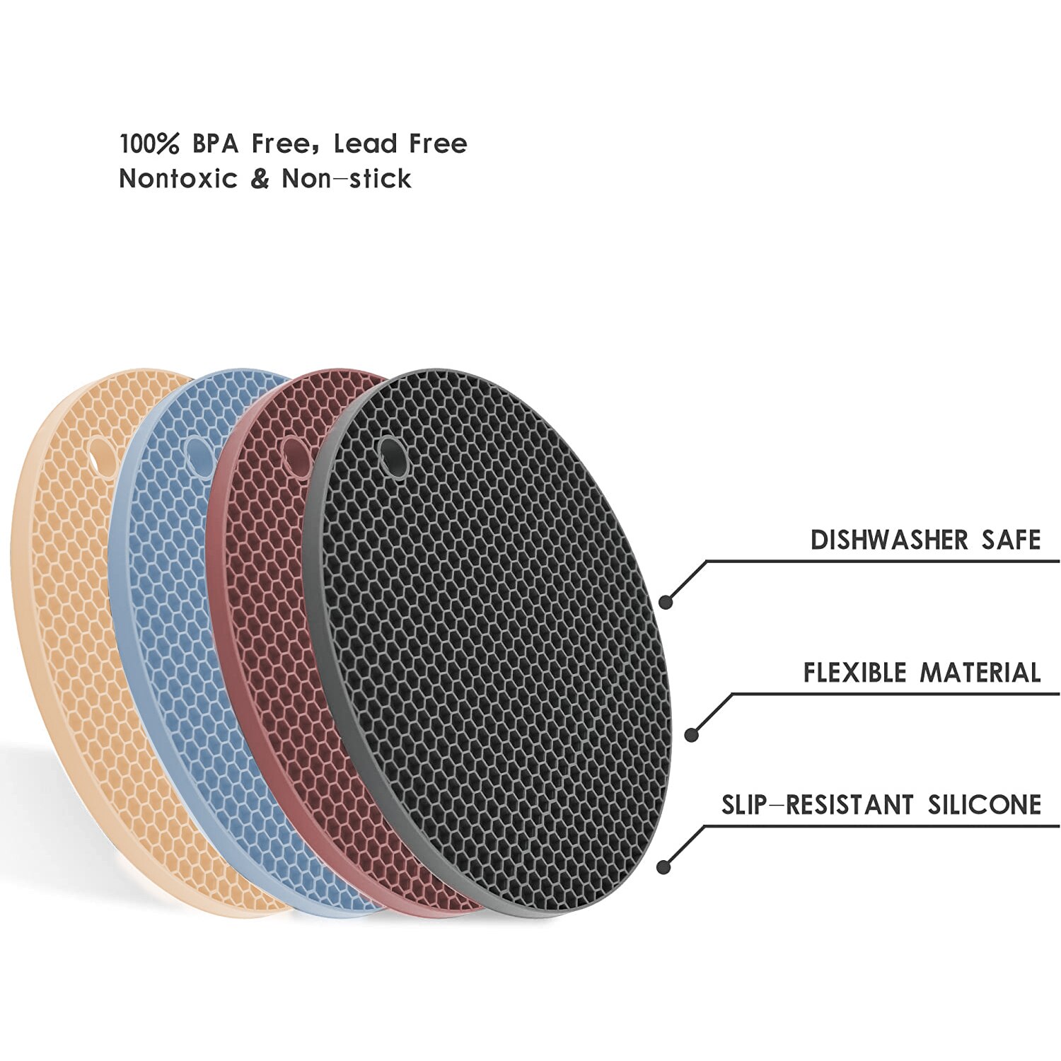 Perfeclan Tennisschläger Dämpfer 8er Set - Silikon Schwingungsdämpfer Multicolor