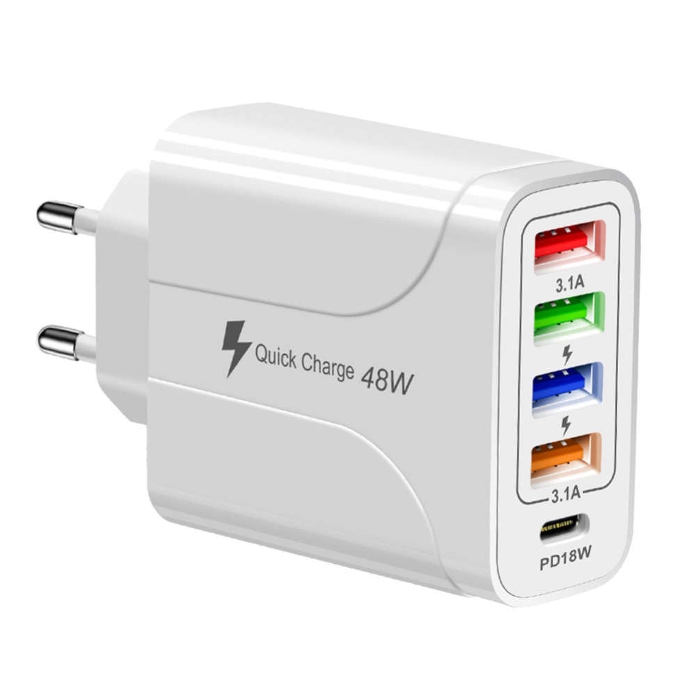 Chargeur rapide USB C, station de charge USB C 160 W GaN, bloc de