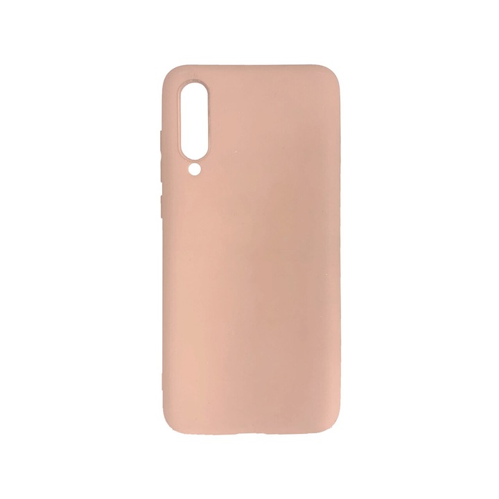 Калъф Silicon Lemontti Silky, съвместим с Xiaomi Mi 9 Pro 5G Pink