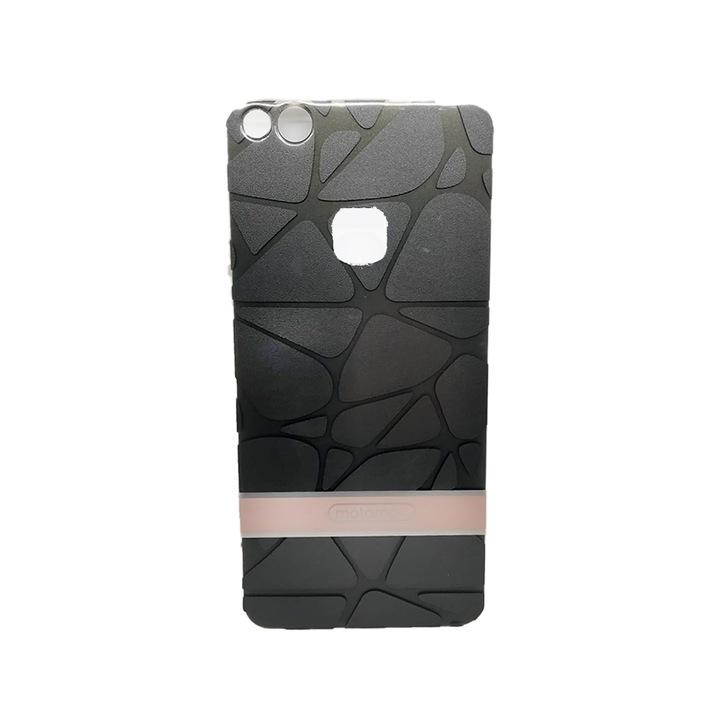 Husa Silicon TPU G-Tech Motomo, Compatibil cu Huawei P10 Lite, din silicon, Negru