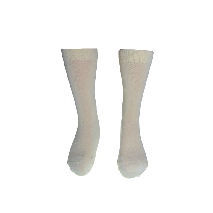Памучни чорапи Baykar Modal за момичета 3294G, Крем