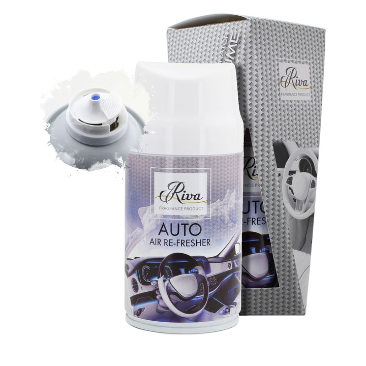 Odorizant auto RIVA Air Re-Fresher, Alb, 115ml