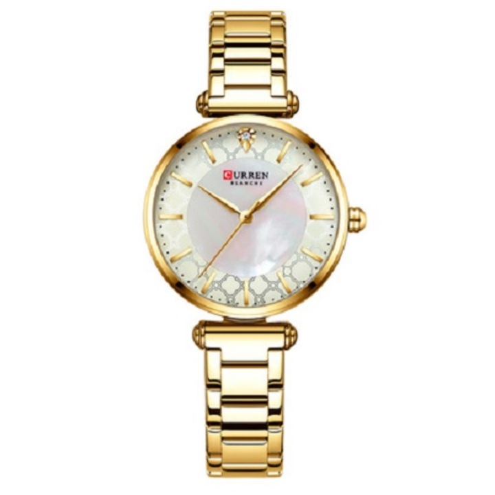 Női karóra, Curren, Rozsdamentes acél, Arany