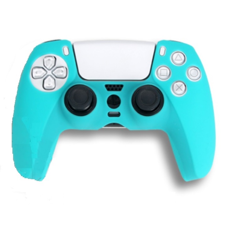 PS5 - Kontrollerhez szilikon borítás - türkiz